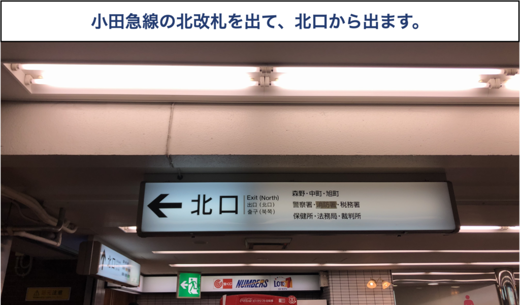 小田急線町田駅からRINX東京町田への行き方